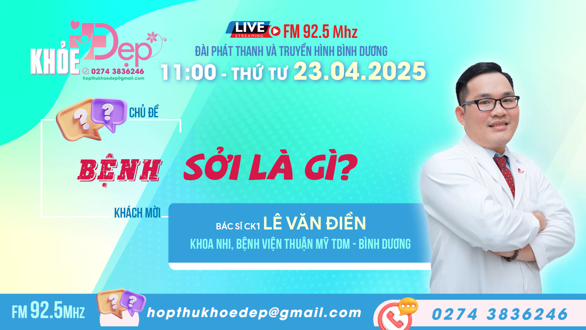 Khỏe và Đẹp (23/04/2025)